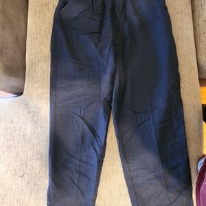 Briggs New York Womens Straight Leg Pants W Elastic Waist